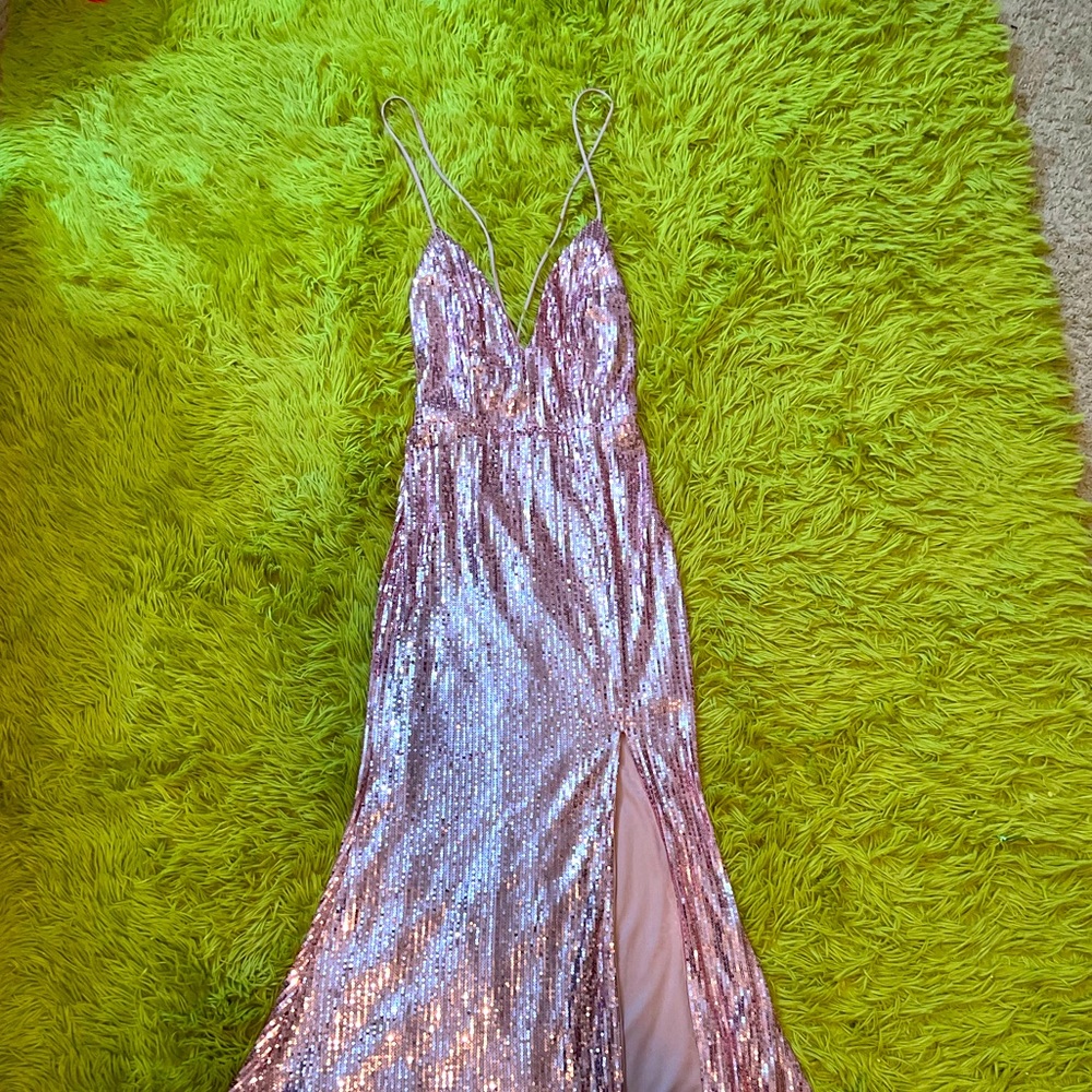 Fashion Nova pink dress , small
